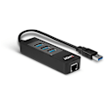 Miniatyrbillede 3 af 6: Lindy Til Ethernet-adapter Usb 3.0 Sort