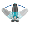 Miniatyrbillede 7 af 9: Makita Nøglehulssav Djv184z Søvfarvet