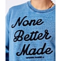 Miniatyrbillede 2 af 4: Superdry Sweatshirt Vintage Script Style Indg Blå XL Mand