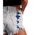 Miniatyrbild 4 av 5: Superdry Cut Off Shorts Grå 27 Kvinna