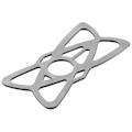 Pikkukuva 4 / 5: Interphone Cellularline Langaton Lataus Tuki Universal Musta