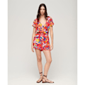 Pikkukuva 4 / 6: Superdry Beach Playsuit Lyhythihainen Lyhyt Mekko Monivärinen XS Nainen