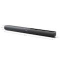 Miniatyrbillede 2 af 3: Sharp Sound Bar Ht-sb100 2.0 Søvfarvet