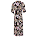 Miniatyrbillede 2 af 4: O´neill Lang Kjole Kimono Mix&match Sort S Kvinde