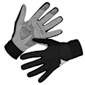 Miniatyrbillede 1 af 5: Endura Lange Handsker Windchill Sort XS Kvinde