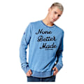 Miniatyrbillede 1 af 4: Superdry Sweatshirt Vintage Script Style Indg Blå XL Mand
