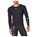 Pikkukuva 1 / 4: 2xu Compression Pitkähihainen T-paita Core Musta S Mies