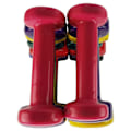 Miniatyrbillede 7 af 10: Tunturi Vynil Dumb 5kg 2 Enheder Sort 5 kg