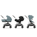 Pikkukuva 6 / 8: Cybex Melio Lastenvaunut Harmaa