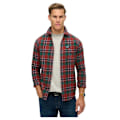 Pikkukuva 1 / 6: Superdry Lumber Pitkähihainen Kauluspaita Punainen L Mies