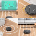 Miniatyrbillede 7 af 10: Tesvor Støvsuger Robot M1 Pro Søvfarvet One Size / EU Plug