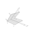 Miniatyrbillede 2 af 5: Sauvic Fisk Grill I Rustfrit Stål 40x45 Cm
