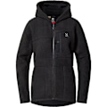 Miniatyrbillede 3 af 4: Haglofs Hættetrøje Fleece Malung Pile Sort M Kvinde