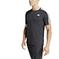 Miniatyrbillede 1 af 5: Adidas Stripes Kortærmet T-shirt Own The Run Excite 3 Sort XL / Regular Mand