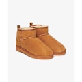 Miniatyrbillede 1 af 6: Superdry Suede Sherpa Mini Sne Støvler Brun EU 36-37 Kvinde