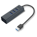 Miniatyrbillede 1 af 9: I-tec U3metalg3hub Sort