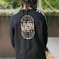 Miniatyrbillede 3 af 5: Iqon Sweatshirt Explore Half Way Sort XL Mand
