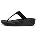 Miniatyrbillede 3 af 5: Fitflop Sandaler Lulu Crystal Emb Sort EU 39 Kvinde