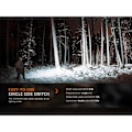 Miniatyrbillede 6 af 10: Fenix Lommelygte E35r Sort 3100 Lumens