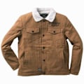 Miniatyrbillede 1 af 3: West Coast Choppers Jakke Sherpa Lined Canvas Brun XL Mand