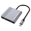 Miniatyrbillede 1 af 4: Conceptronic Hub Usb-c Donn13g 2x Hdmi/usb/usb C Søvfarvet