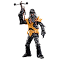 Miniatyrbillede 1 af 4: Hasbro Sort Serie Black Krrsantan 15 Cm Orange