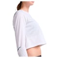 Miniatyrbild 4 av 6: 2xu Långärmad T-shirt Light Speed Tech Crop Vit XL Kvinna