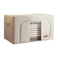 Miniatyrbillede 3 af 3: Joybos Opbevaringskasse 132l 2 Enheder Transparent