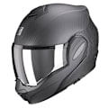 Miniatyrbillede 1 af 2: Scorpion Modulær Hjelm Exo-tech Evo Carbon Solid Sort 2XL