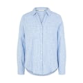 Miniatyrbillede 3 af 6: Tom Tailor Bluse With Slub Structure 1035247 Blå 44 Kvinde