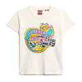 Pikkukuva 2 / 7: Superdry Neon Motor Graphic Fitted Lyhythihainen T-paita Valkoinen XL Nainen