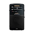 Miniatyrbillede 1 af 3: Sangean Bærbar Radio Sr-35 Sort