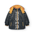 Miniatyrbillede 3 af 10: Boboli Reversible Frakke Gul,Sort 24 Months