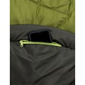 Miniatyrbillede 4 af 5: Vaude Sovepose Sioux 400 Ii Grøn Regular / Right Zipper