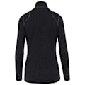Miniatyrbillede 2 af 2: Thermowave Langærmet Basislag Merino Xtreme Zip Sort XL Kvinde