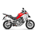 Pikkukuva 2 / 5: Akrapovic Äänenvaimennin Slip On Line Titanium&carbon Multistrada 950/1200 17-18 Ref:s-d9so10-hifft Musta,Hopeinen