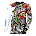 Miniatyrbillede 1 af 2: Oneal Langærmet T-shirt Mayhem Crank Sort XL Mand