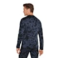 Miniatyrbillede 2 af 8: Icebreaker Merino 200 Oasis Cloud Dye Langærmet Baselayer Sort,Grå XL Mand