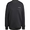 Miniatyrbillede 1 af 3: Adidas Terrex Xploric Crewneck Sweatshirt Sort L Kvinde