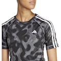 Miniatyrbillede 4 af 5: Adidas Kortærmet T-shirt Own The Run Excite Aop Sort L Kvinde