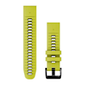 Miniatyrbillede 1 af 2: Garmin Silikone Urrem Quickfit® 22 Mm Grøn,Gul