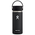Miniatyrbild 1 av 2: Hydro Flask Bred Mun Med Thermo Flex Sip Lid 473ml Svart