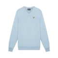 Miniatyrbillede 5 af 5: Lyle & Scott V-hals Sweater Blå S Kvinde
