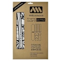 Miniatyrbillede 1 af 9: All Mountain Style Frame Guard Extra Stickers Honeycomb Hvid,Sort