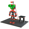 Miniatyrbild 8 av 10: Fischertechnik Systemet Konstruktion Green Energy Flerfärgad