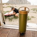 Miniatyrbillede 2 af 3: Klean Kanteen Thermo Tk Wide Twist 473ml Grøn
