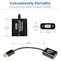 Miniatyrbillede 4 af 5: Eaton Displayport Til Vga-adapter P134-06n-vga-v2 Søvfarvet