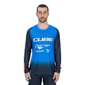 Miniatyrbillede 1 af 5: Cube Langærmet Enduro Trøje Vertex X Action Team Blå,Sort 2XL Mand