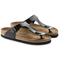 Miniatyrbillede 6 af 8: Birkenstock Gizeh Birko-flor Sandaler Brun EU 38 Kvinde