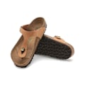Miniatyrbillede 3 af 4: Birkenstock Sandaler Gizeh Vegan Birko-flor Nubuck Brun EU 45 Mand
